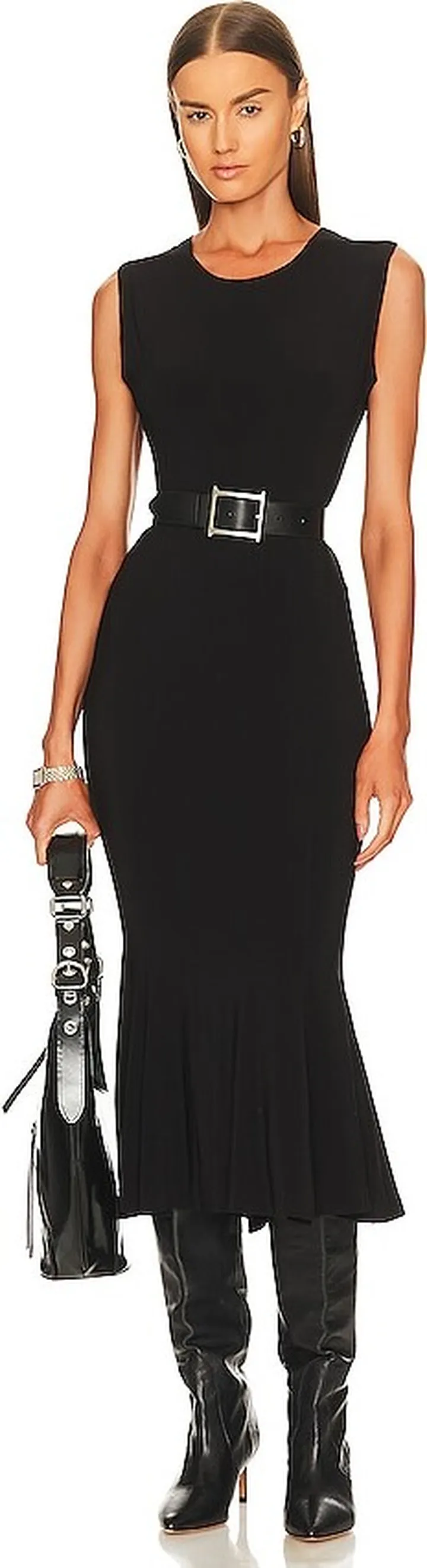 Sleeveless Fishtail Dress