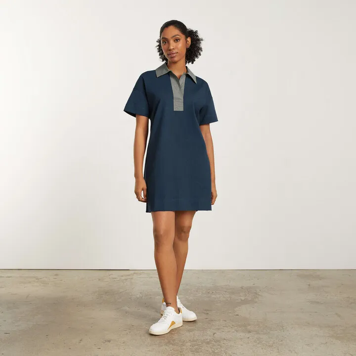 The Organic Cotton Polo Dress