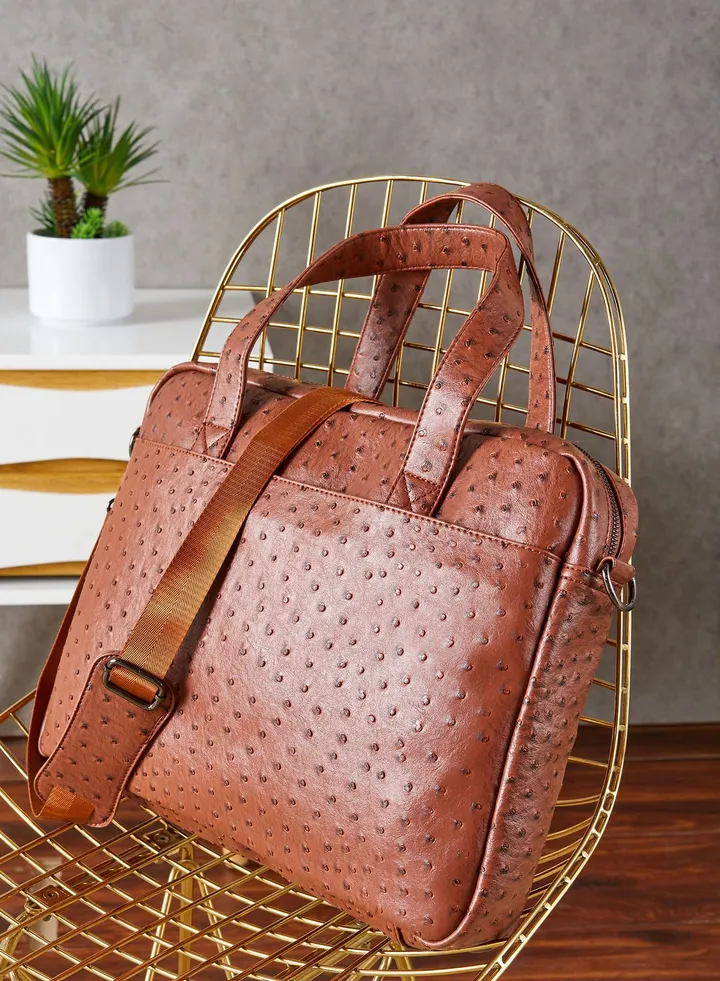15" Ostrich Laptop Bag