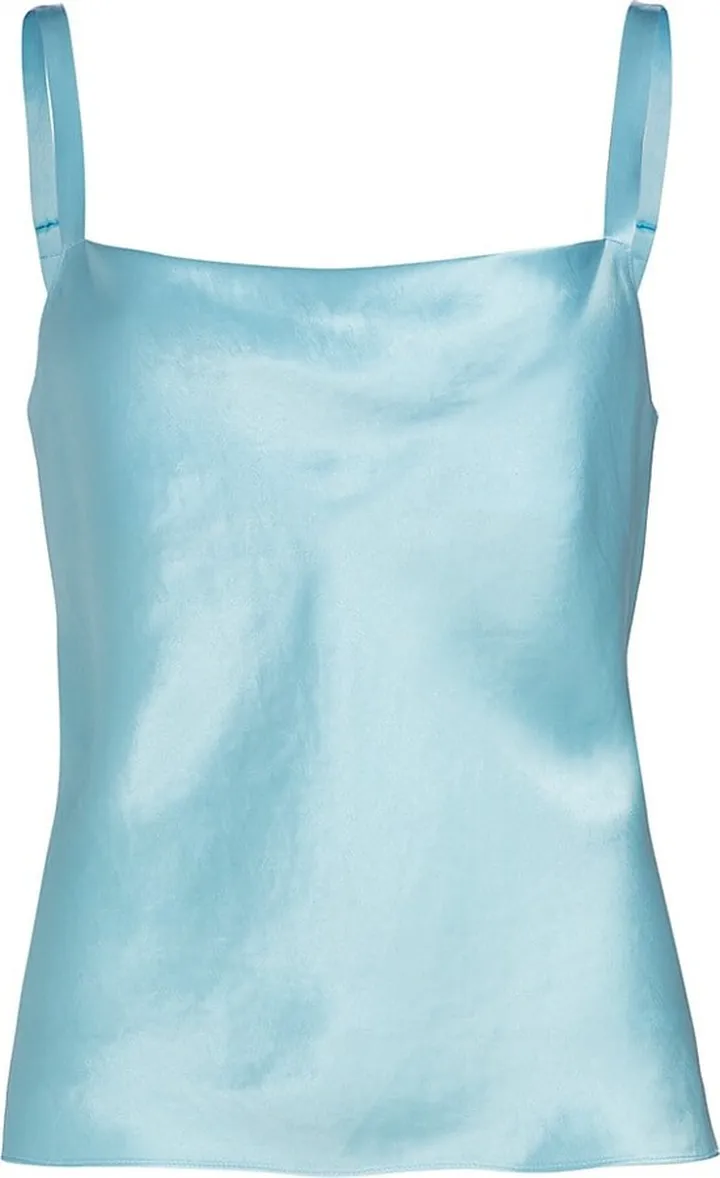 Satin Cowl-Neck Camisole