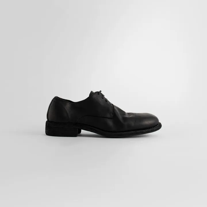 Guidi Woman Black Lace-Ups
