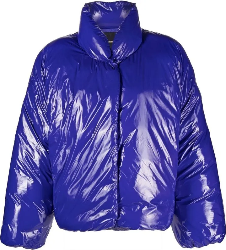 High-Shine Padded Jacket