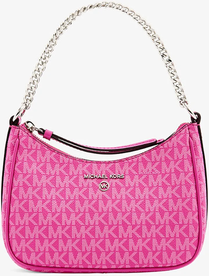 Womens Cerise Jet Set Coated-canvas Shoulder bag