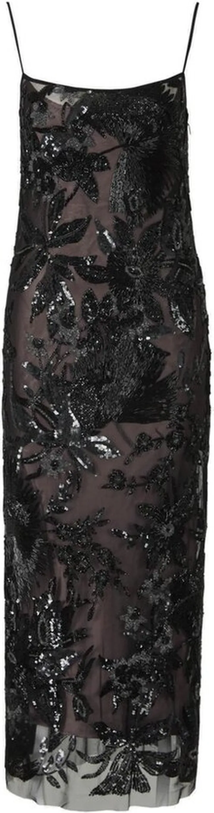 Cult Gaia Kennedy Floral Embroidered Midi Dress