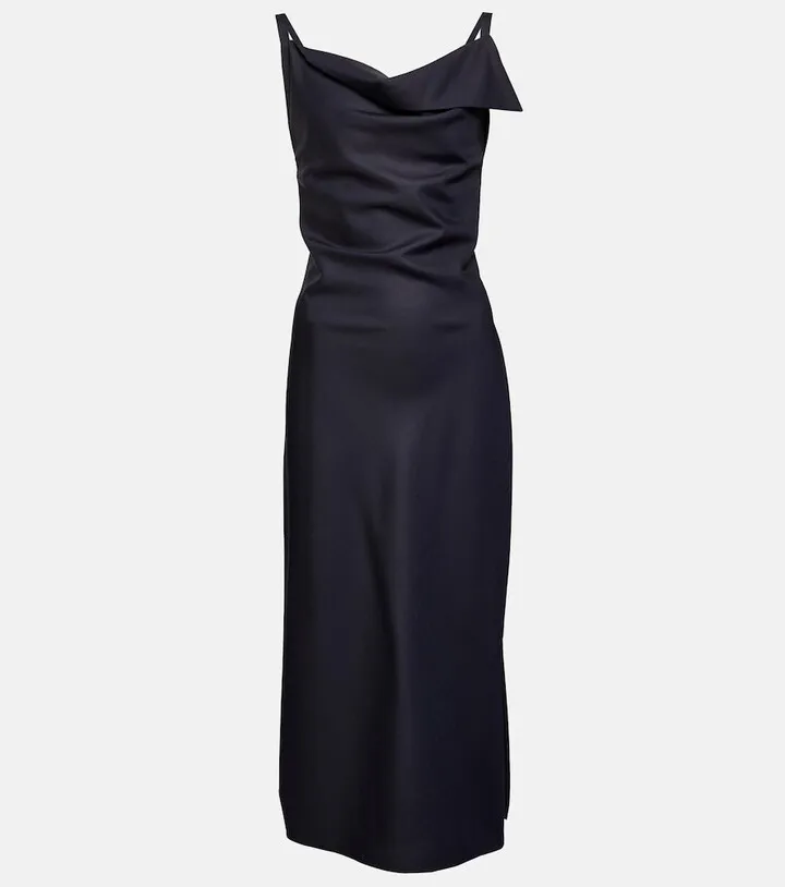 Berna wool midi dress