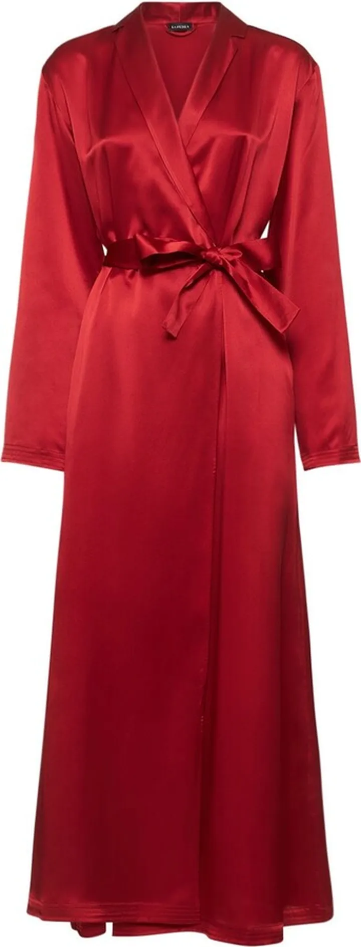 Long silk robe