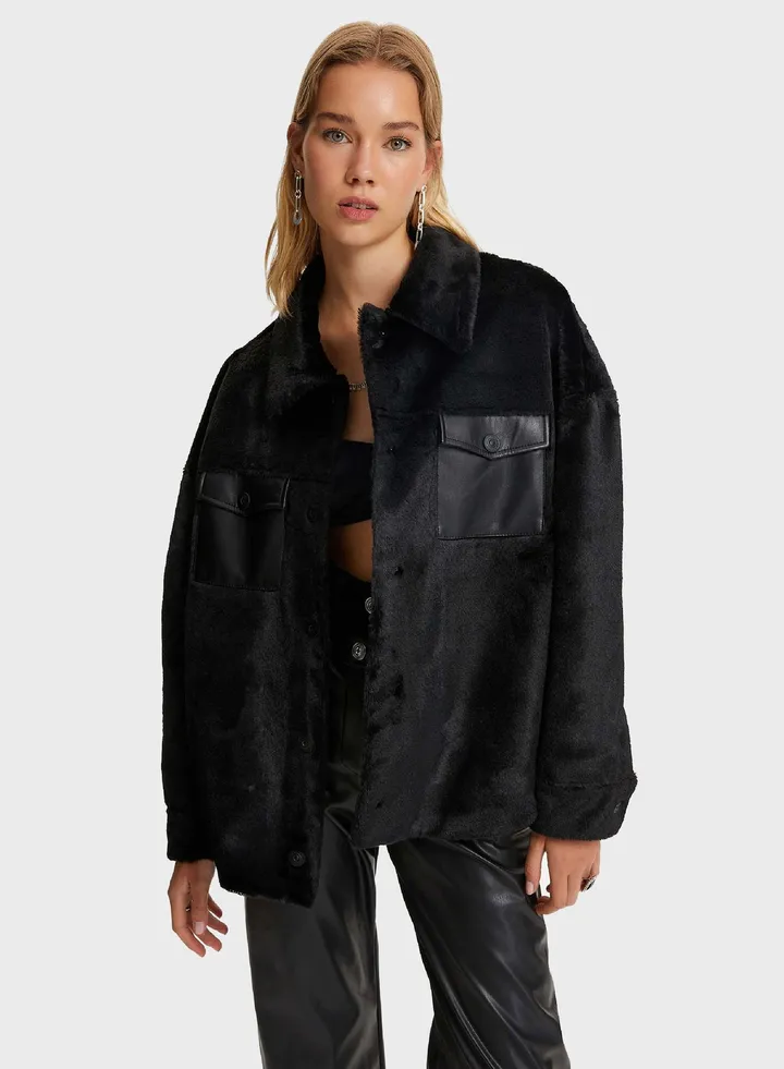 Pocket Detail Jacket