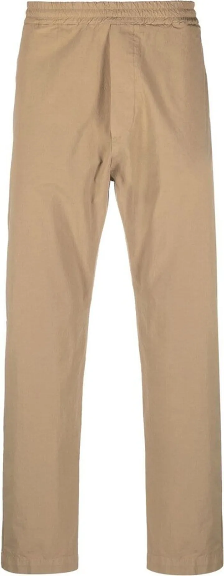 Straight-Leg Elasticated Chinos