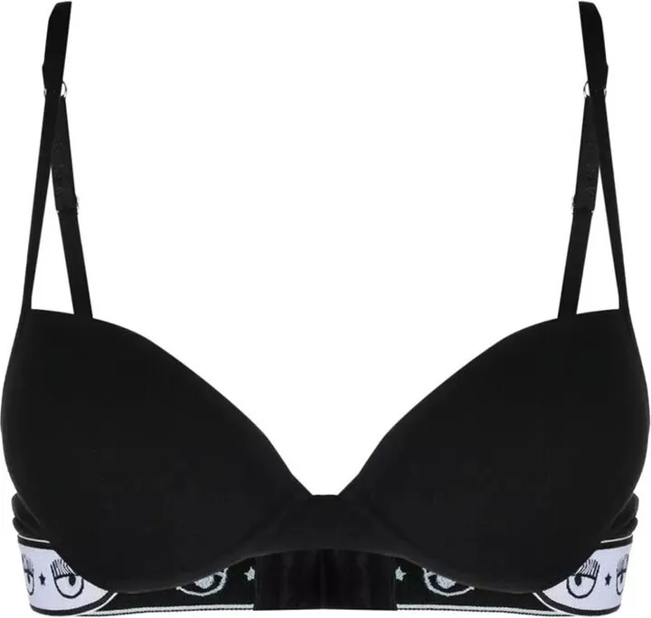 Chiara Ferragni Logomania Push Up Bra