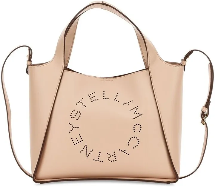 Stella McCartney Logo Perforated Tote Bag