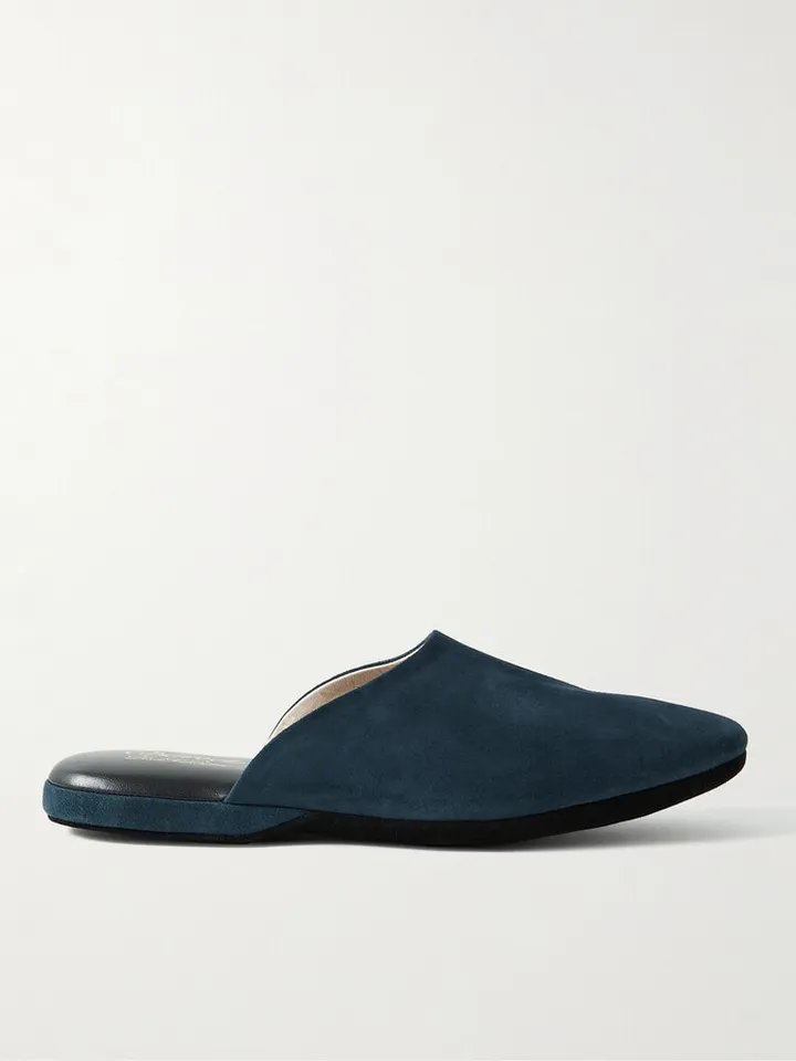 Suede Slippers