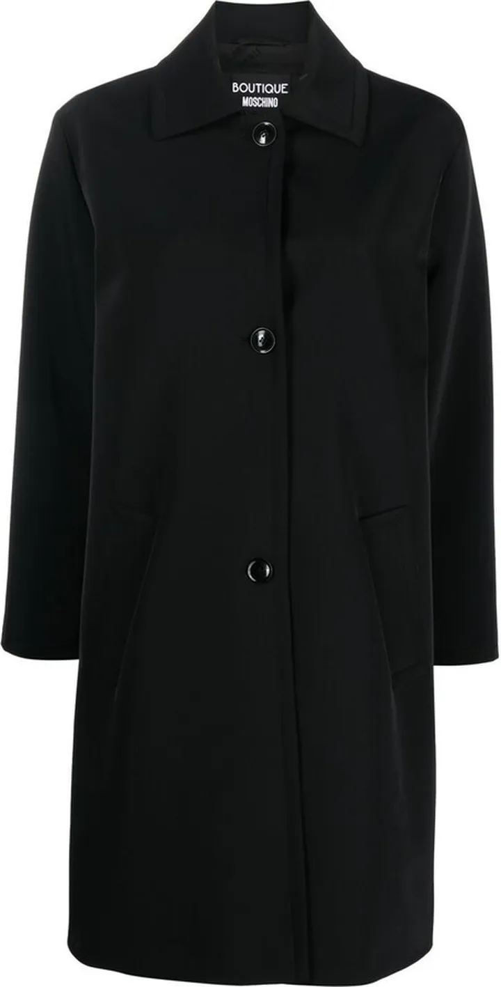 Single-Breasted Tailored Coat
