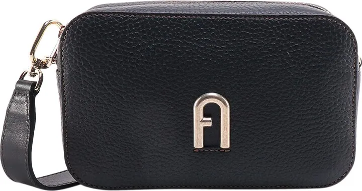 Hammered leather shoulder strap