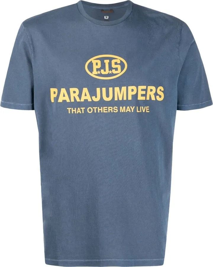 logo-print cotton T-shirt