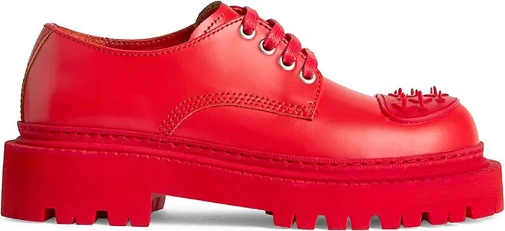 Eki Chunky Leather Derby Shoes