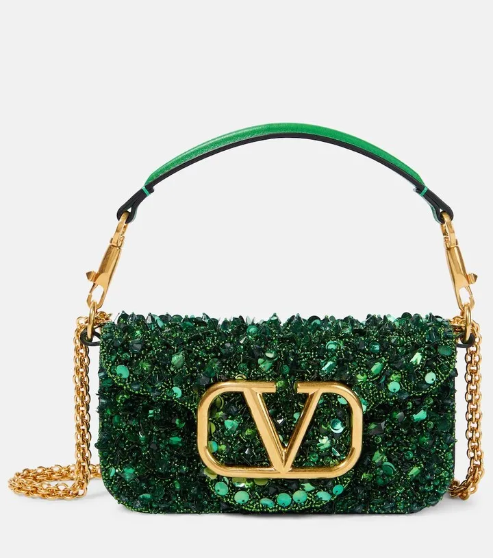 Loco Small embellished shoulder bag