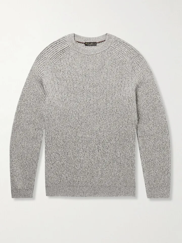 Ribbed Cashmere Sweater