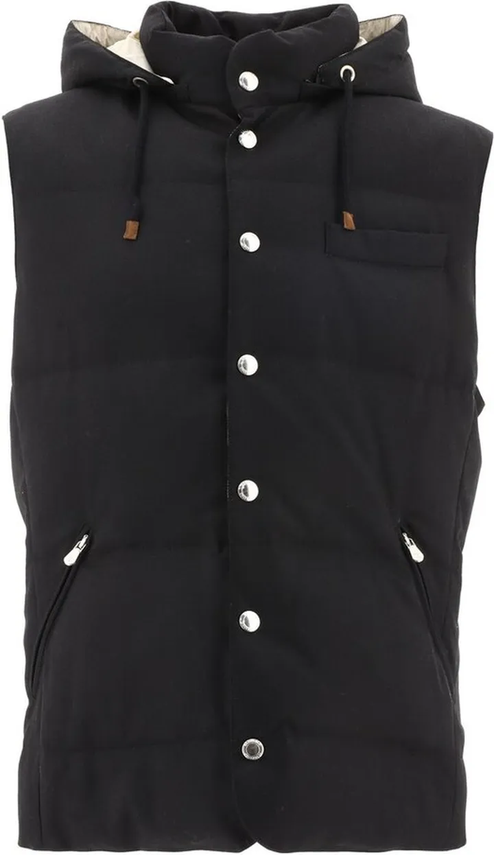Brunello Cucinelli Hooded Padded Gilet