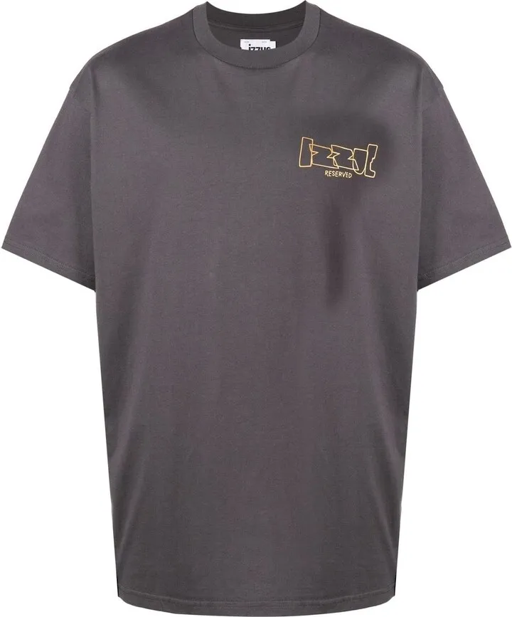 logo-print cotton T-shirt