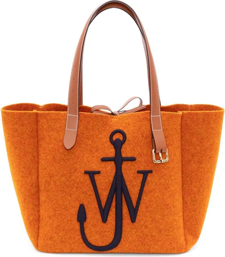 Jw Anderson Embroidered Belt Tote Bag