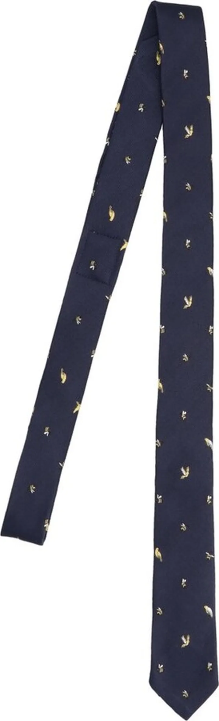 Thom Browne Logo-Patch Tie