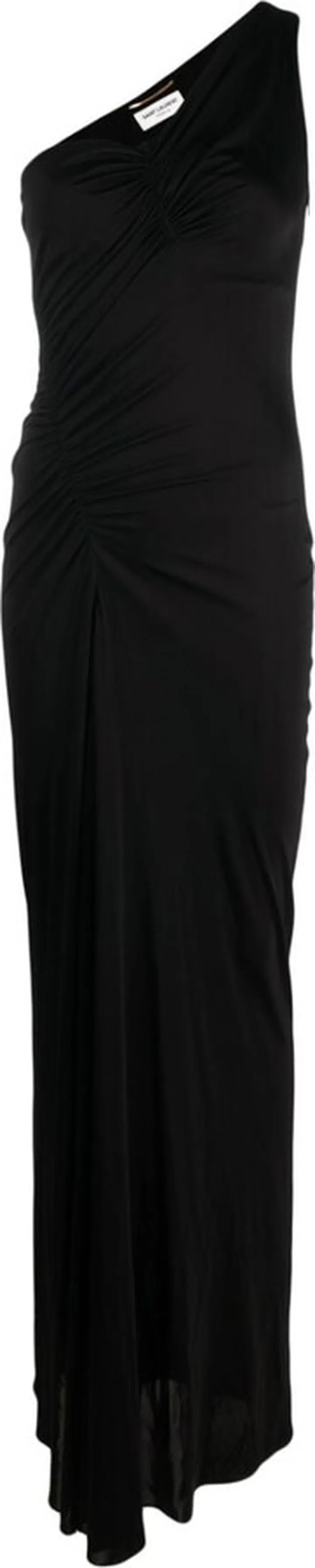 One-Shoulder Ruched Dress