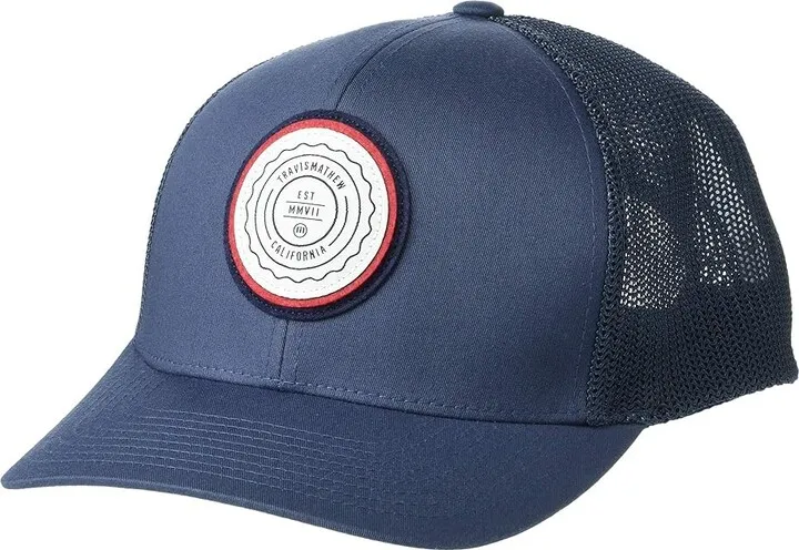 TravisMathew The Patch (Trip L) (White) Baseball Caps