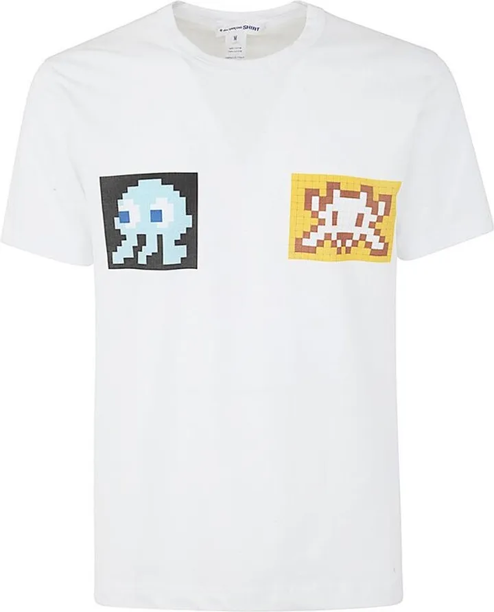 Comme des Garçons Shirt Graphic Printed Crewneck T-Shirt