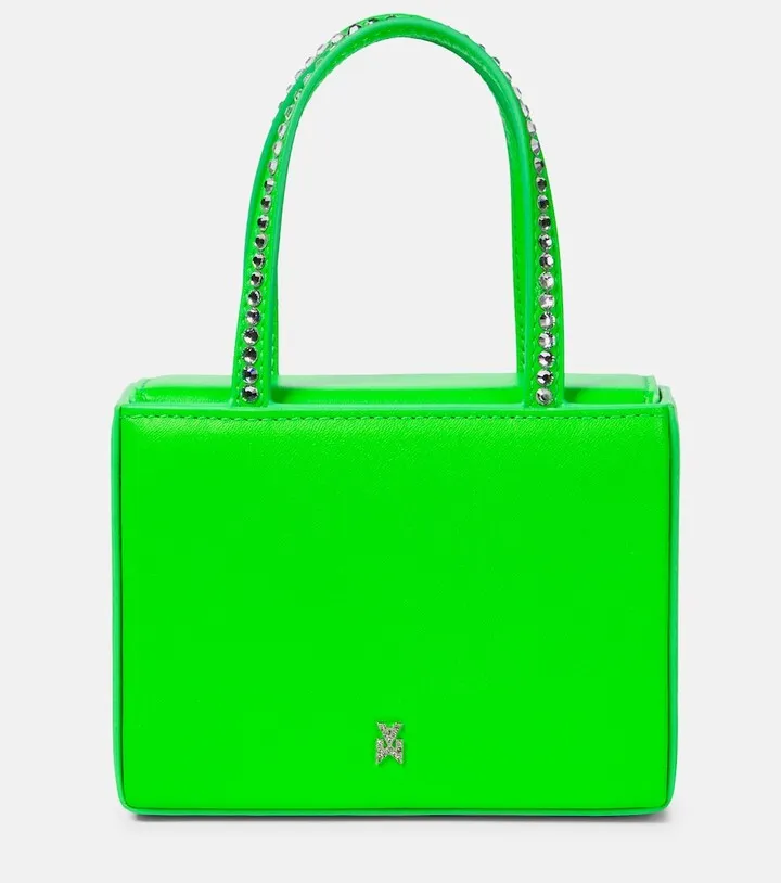 Gilda Super Mini embellished leather tote