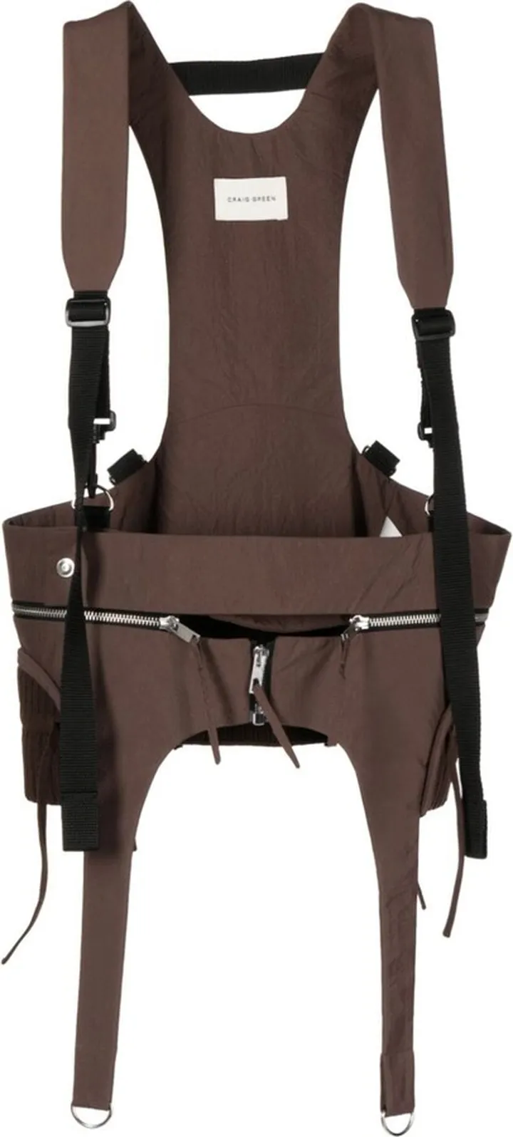 Decorative-Zip Detailing Harness