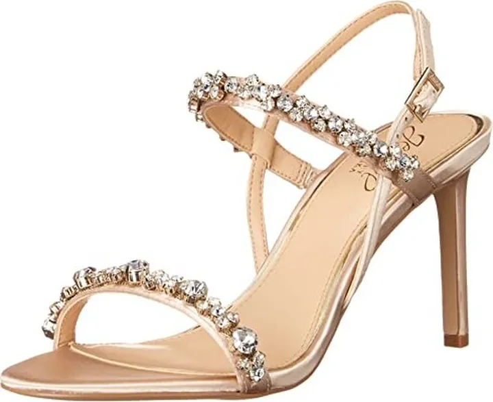 Jewel Badgley Mischka Women's Donna Heeled Sandal