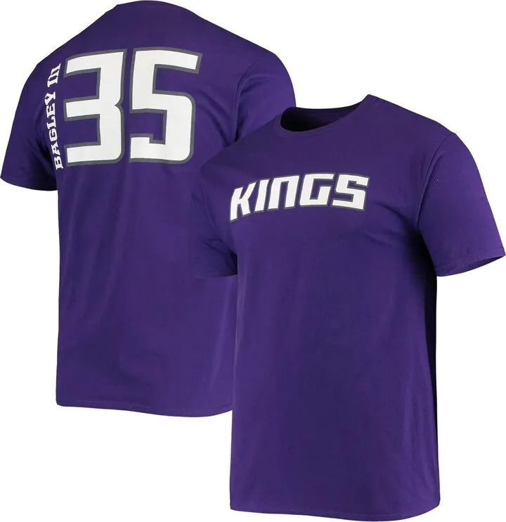 Men's Fanatics Branded Purple Sacramento Kings Side Sweep T-shirt