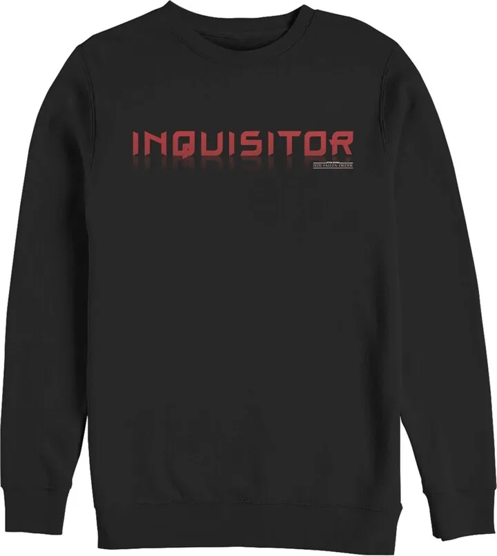 Men's Star Wars Jedi: Fallen Order Inquisitor Label Sweatshirt - Black - Medium