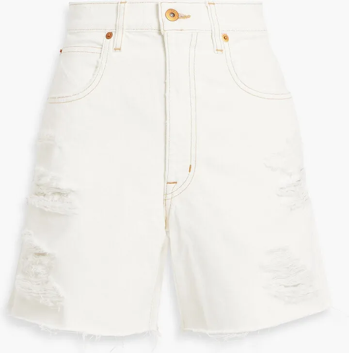 Dakota distressed denim shorts