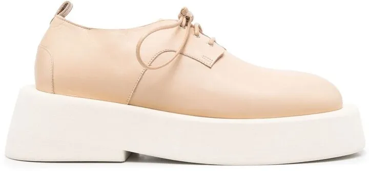 lace-up leather Derby shoes