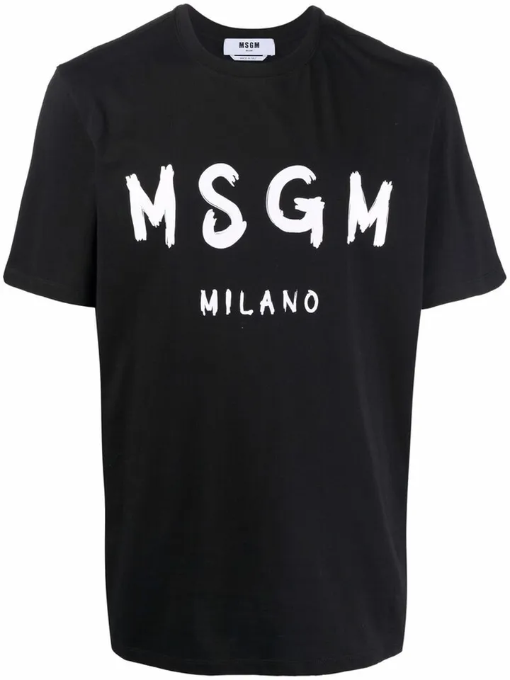 logo-print cotton T-shirt