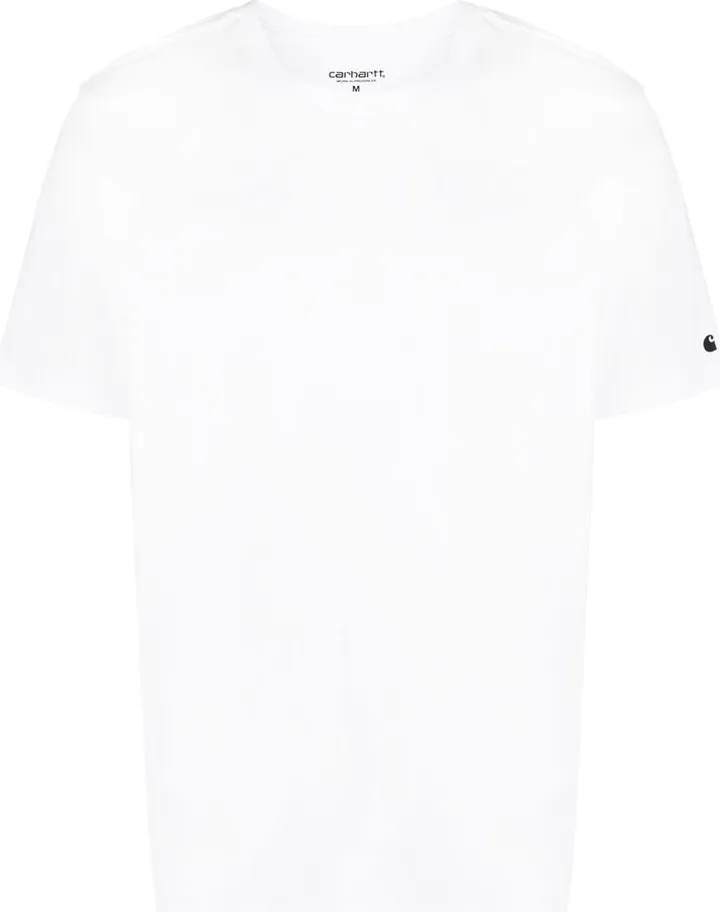 logo-print cotton T-shirt