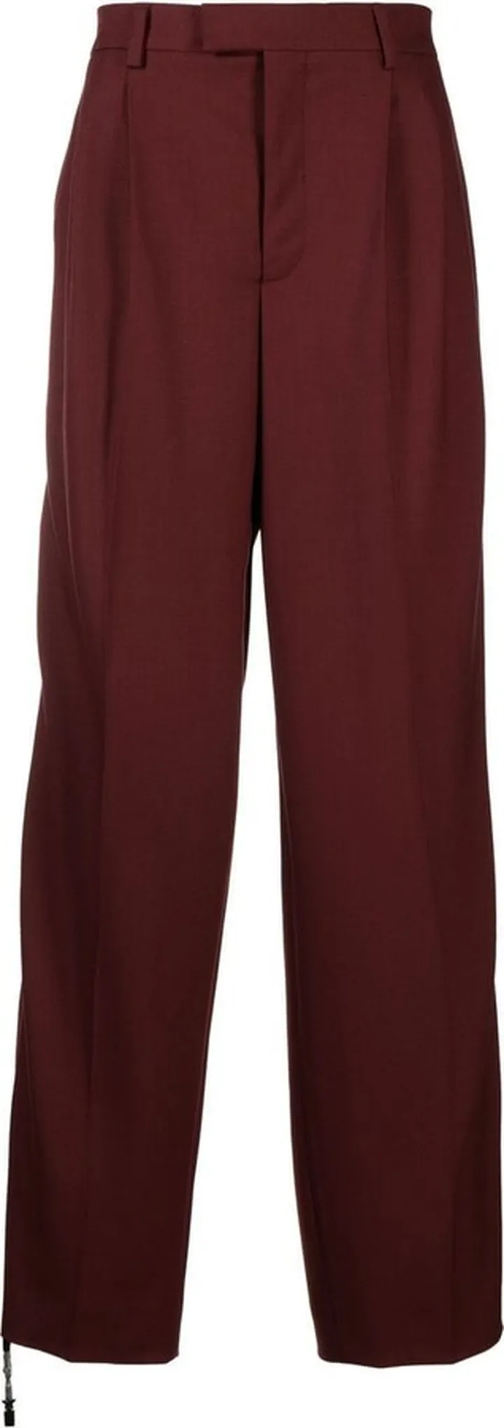 Wide-Leg Tailored Trousers