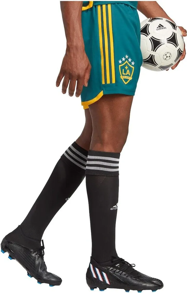 Men's adidas Green La Galaxy Aeroready Authentic Shorts