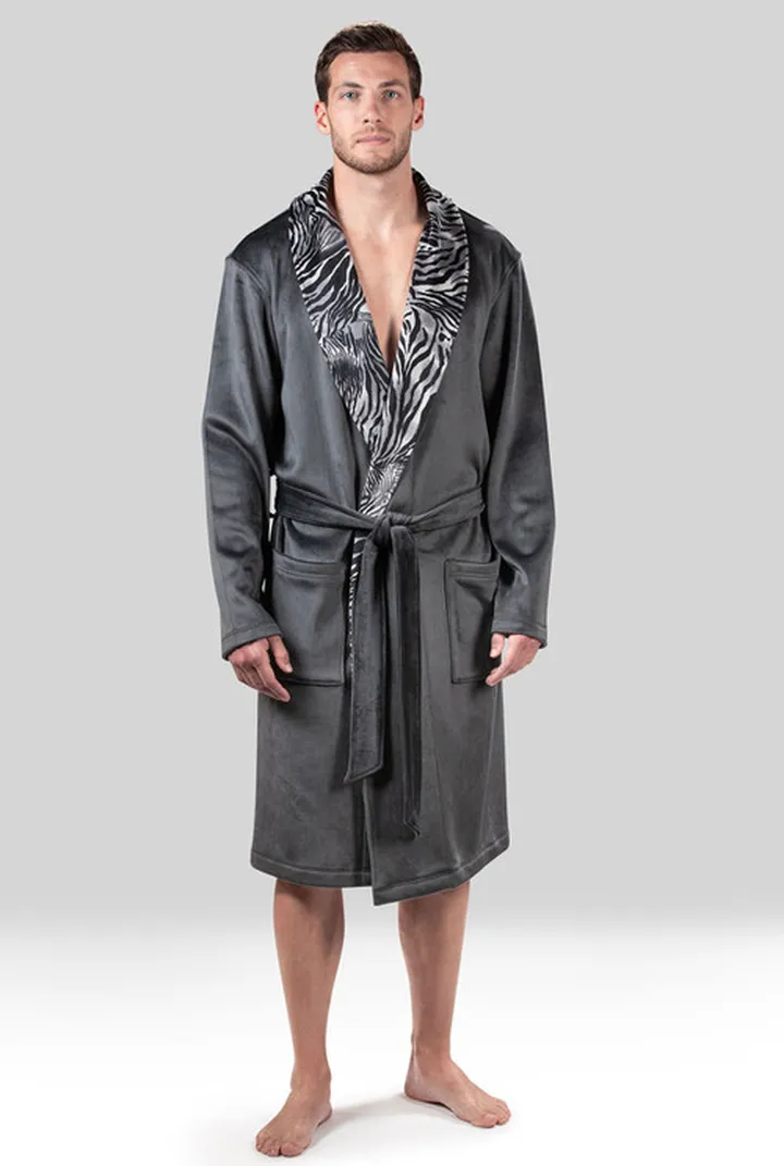 Kasem Comfort Velour Shaw Collar Robe