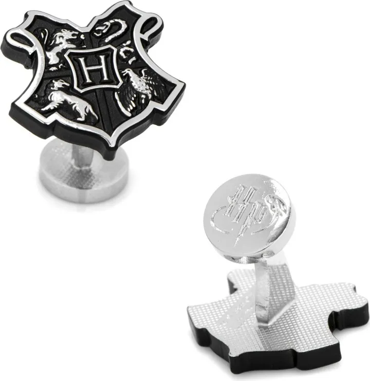 3D Hogwarts Crest Cufflinks