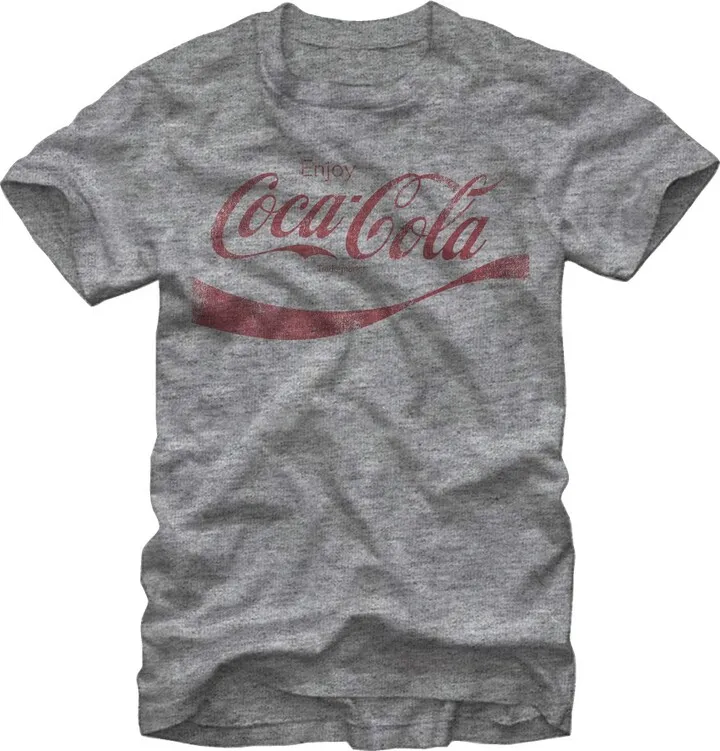 Men's Coca Cola Taste of Time T-Shirt - Athletic Heather - Small