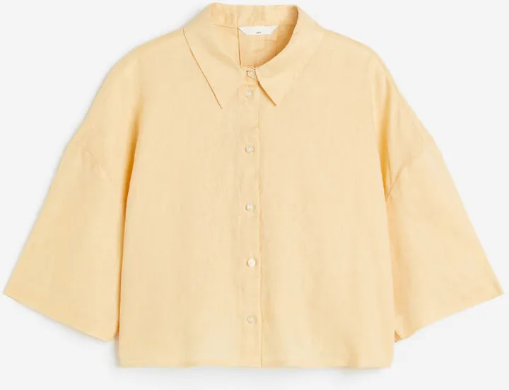 Oversized Linen Shirt