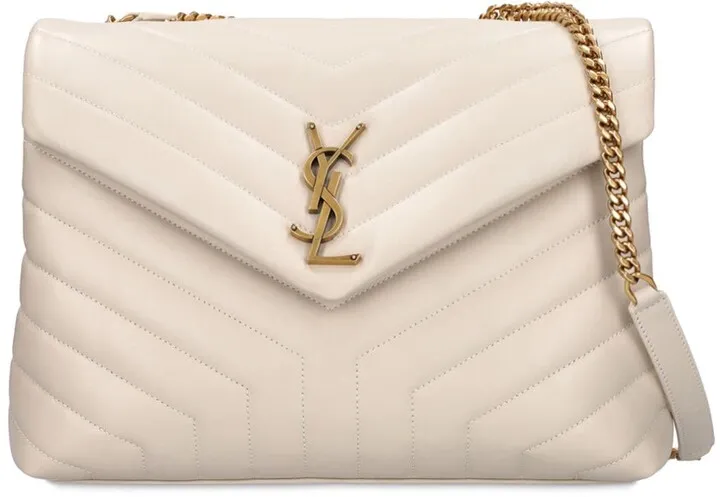 Medium Loulou Y-Quilted Leather Bag