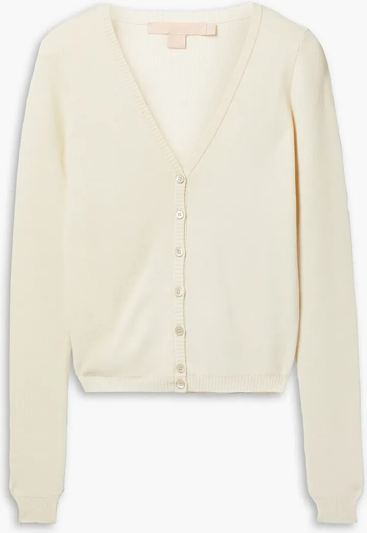 Sasha stretch-knit cardigan