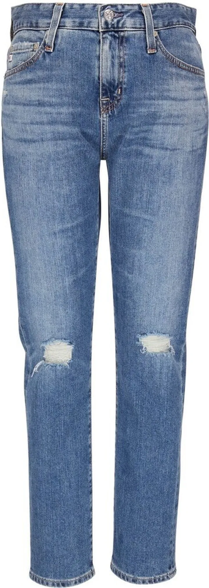 Distressed-Effect Jeans