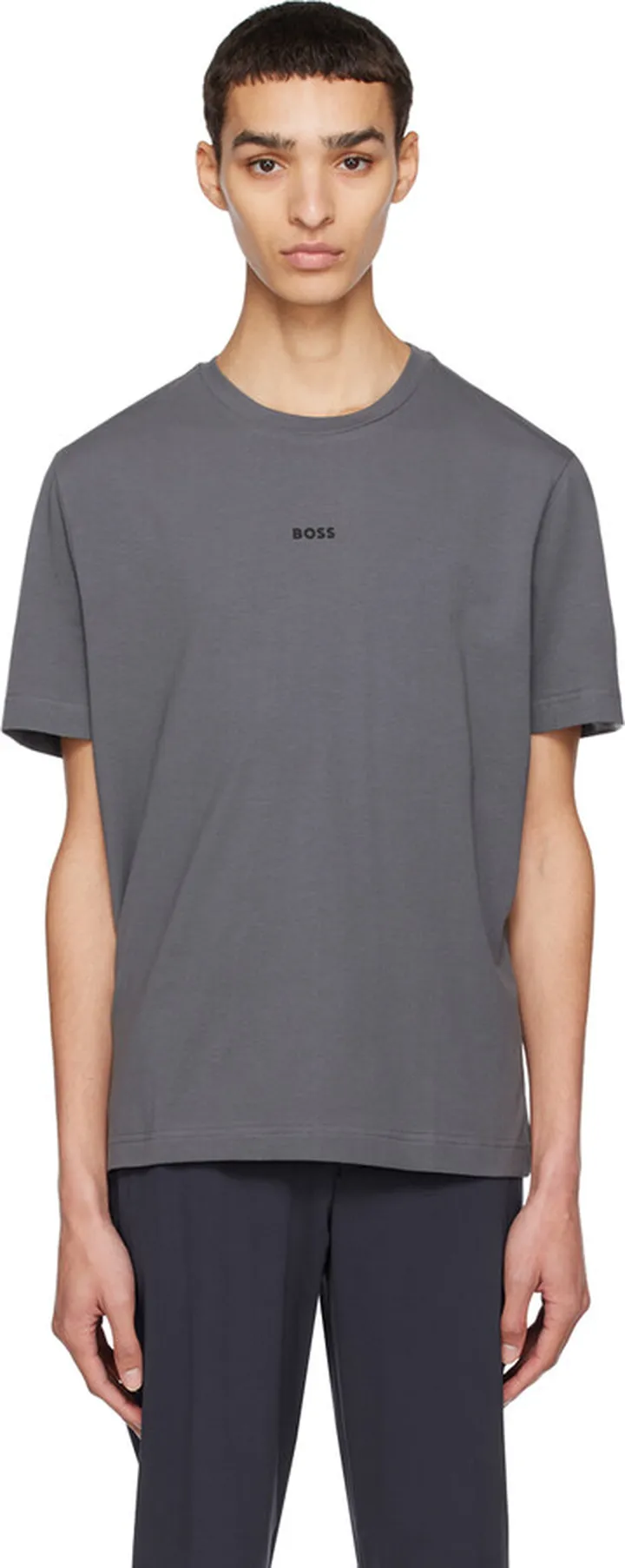BOSS Gray TChup T-Shirt
