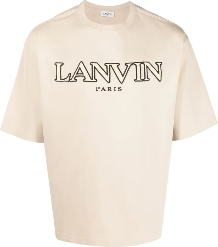logo-print cotton T-shirt
