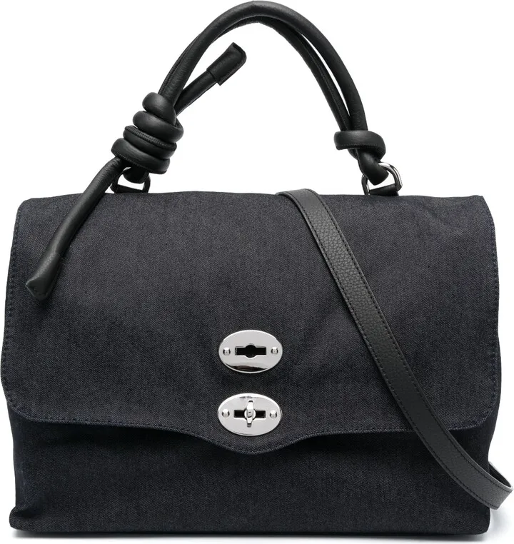 large Postina denim tote bag