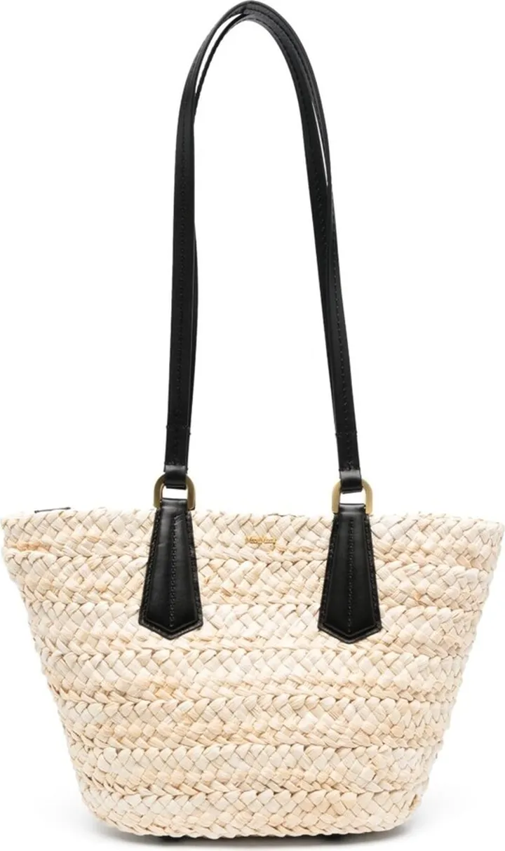 Panier Medium Straw Tote Bag